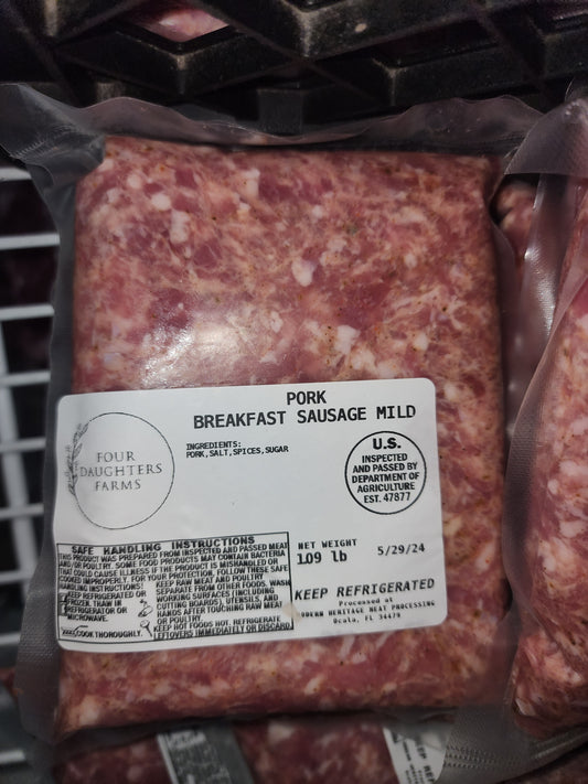 Mild Sausage Options (Ground)