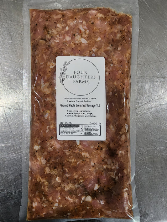 Turkey Maple Breakfast Sausage