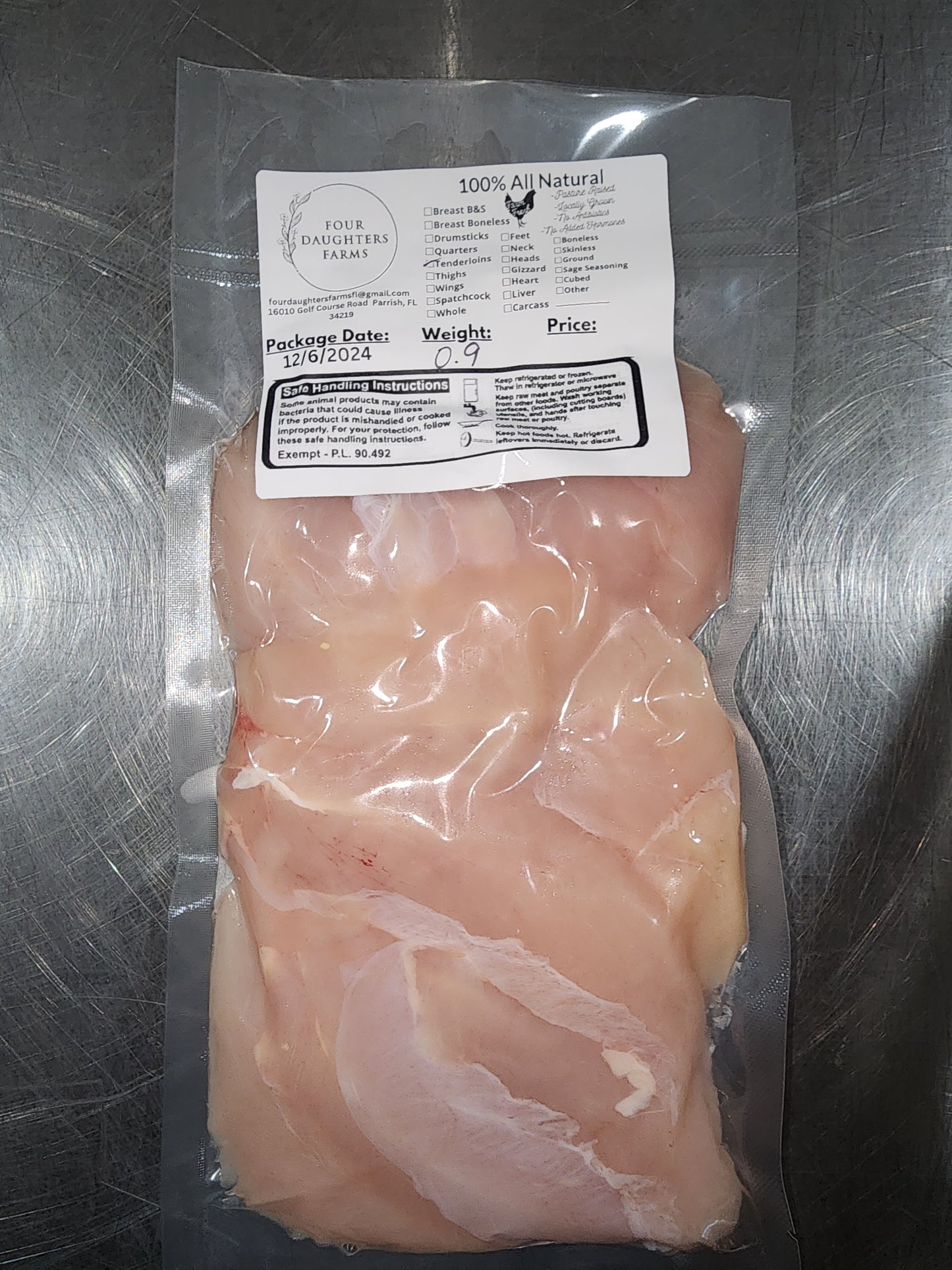 Chicken Breast Tenderloins